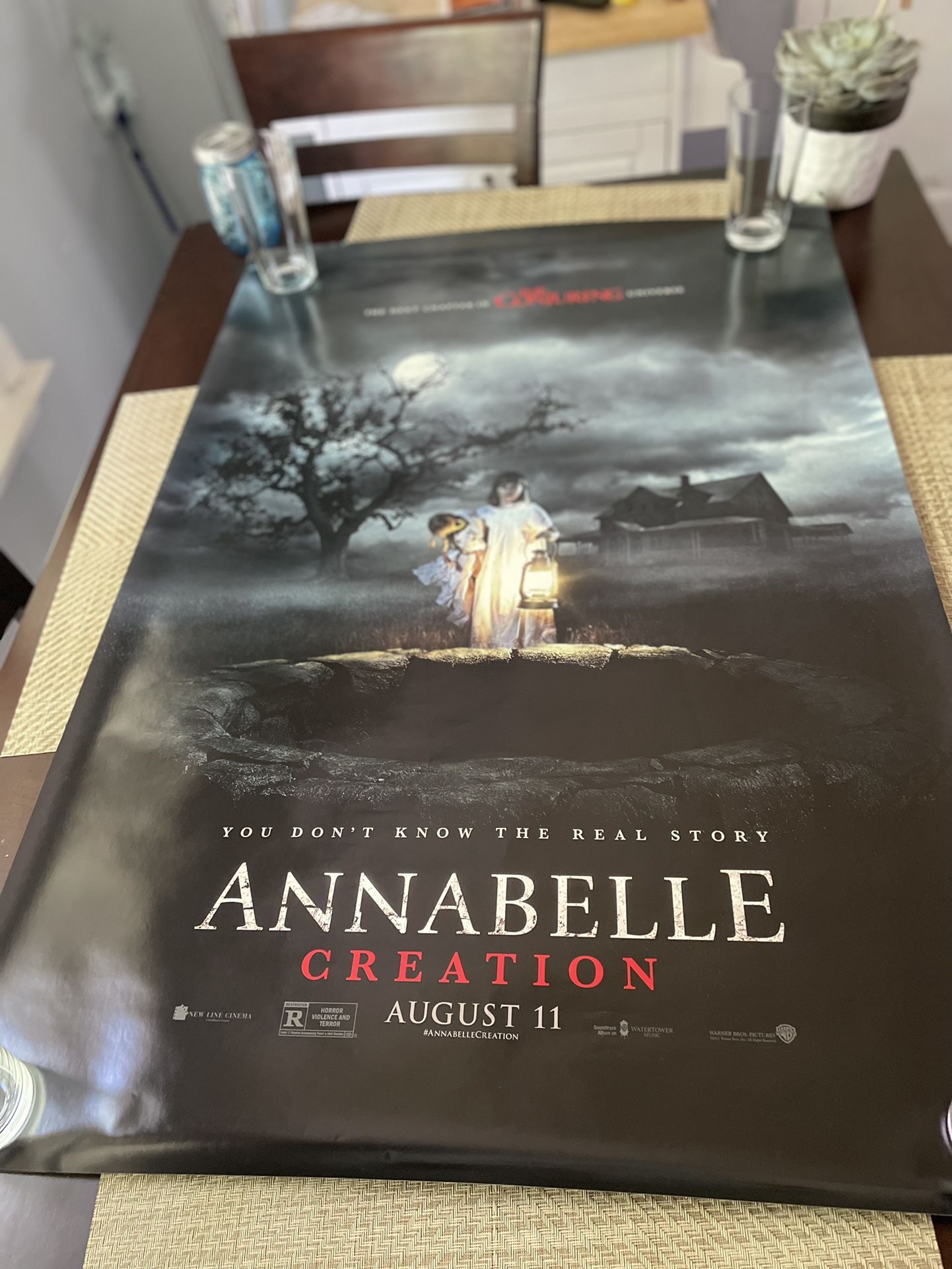 Original Movie Posters (27x40 In) Annabelle Creation, It, Kingsman, Dunkirk