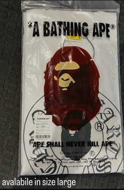 NEW BAPE TEES WITH TAGS  45  bucks each !!!