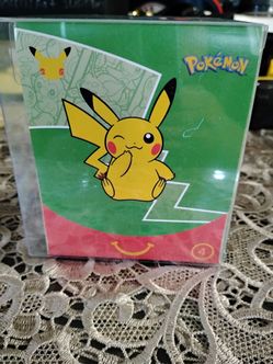 Sealed packs of McDonald's 25 anniversary pokemon cards