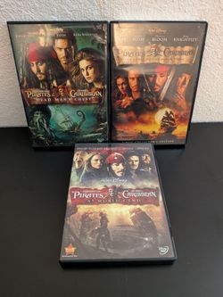 Pirates of the Caribbean DVD Bundle