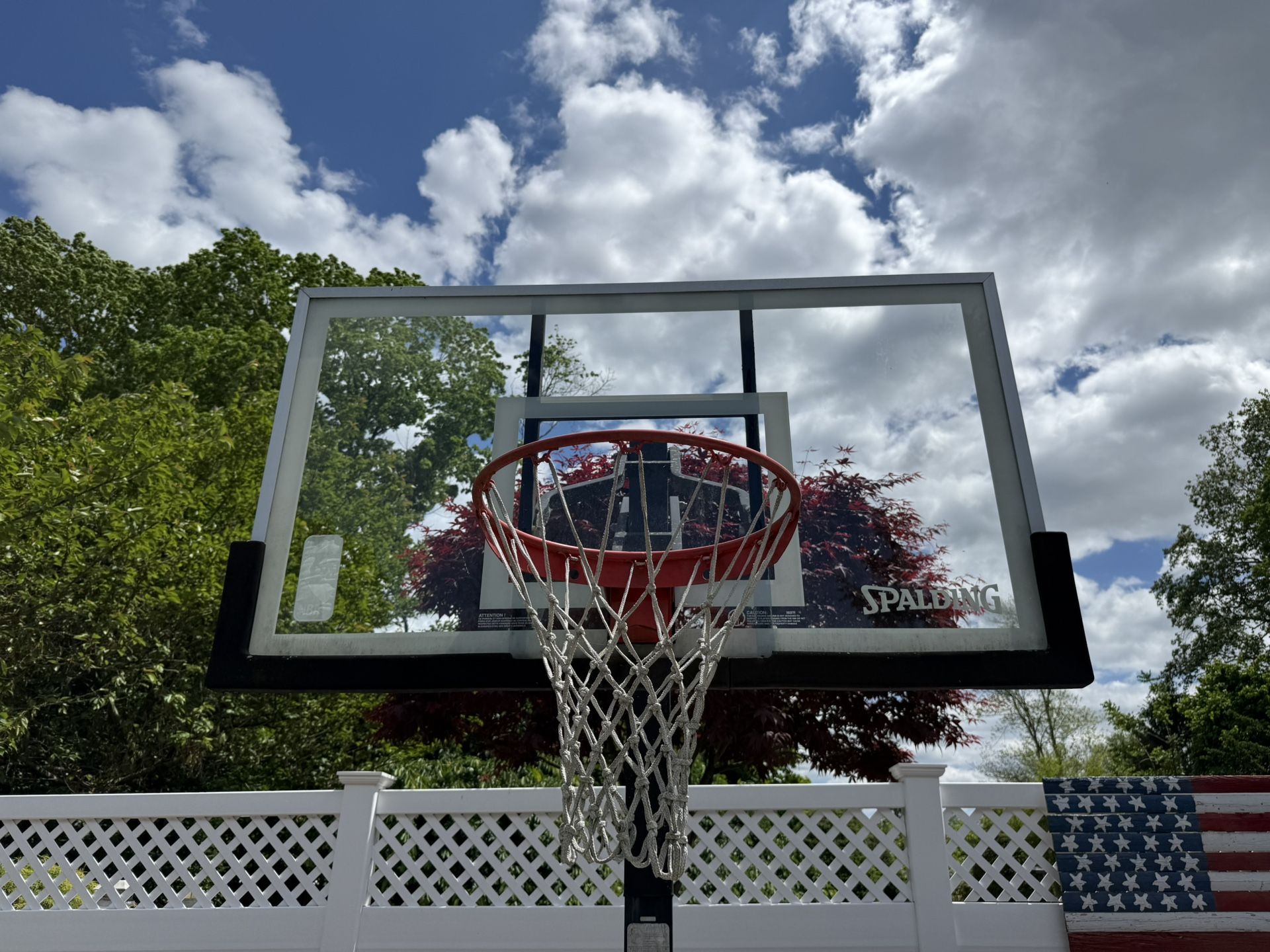 Spaulding Inground basketball Hoop