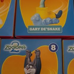 Zootopia 2 McDonald's Happy Meal Toys 