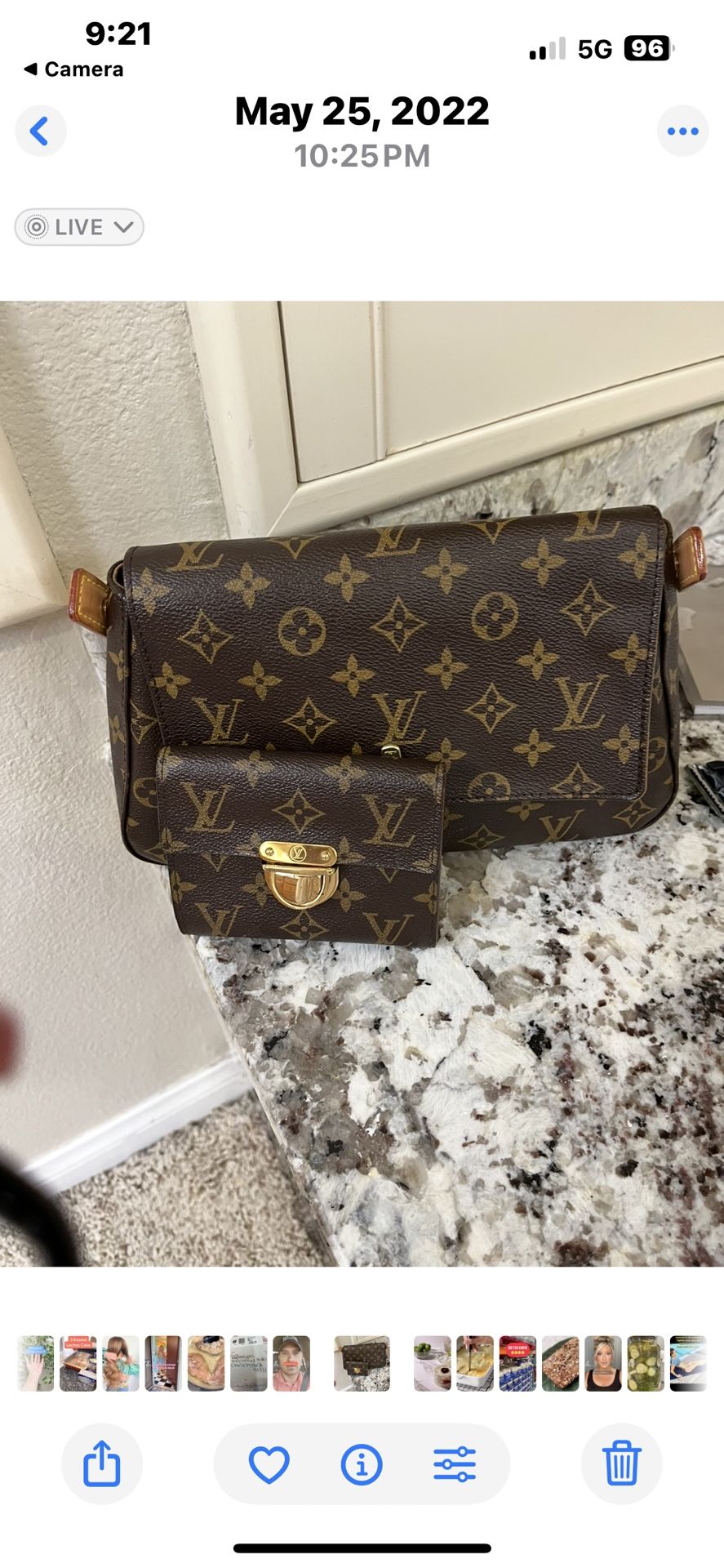 Authentic Louis Purse And Wallet