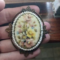 Vintage Broach By Miriam Haskell Great Shape