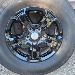Jeep Wrangler WHEELS AND TIRES SET OF 5