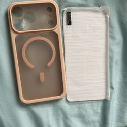 iphone 17 pro max with case and screen protector