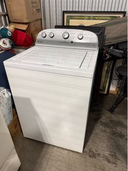 Whirlpool top load washer machine