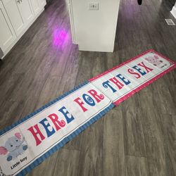Gender Reveal Sign