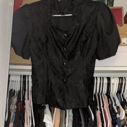 Lenovia Fashion Vintage Goth Shirt