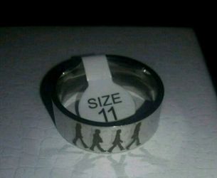 TITANIUM "THE BEATLES" RING