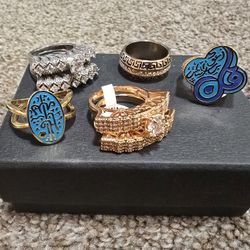 Gold Plated Rings/ Earing