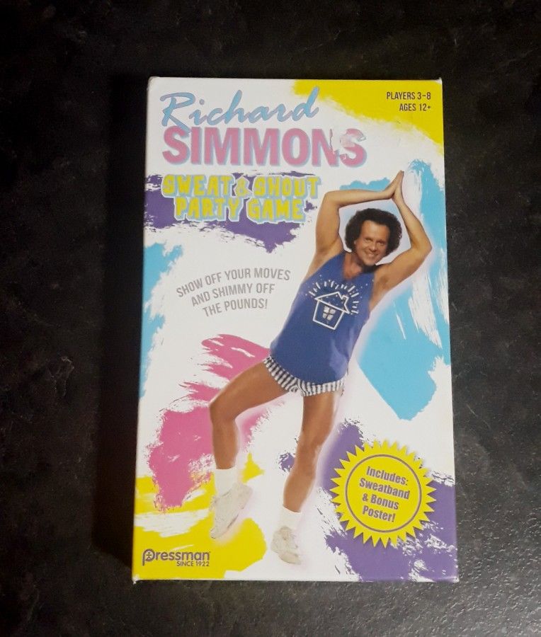 Richard Simmons Sweat & Shout Party Game - Fun for Everyone (Ages 12+)