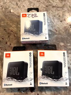 JBL Go Essential Bluetooth Speakers Brand New in Box (pick up Cedar Park)