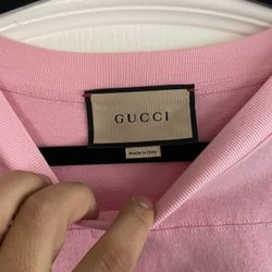 Gucci Tshirt - Pink Limited Edition - L