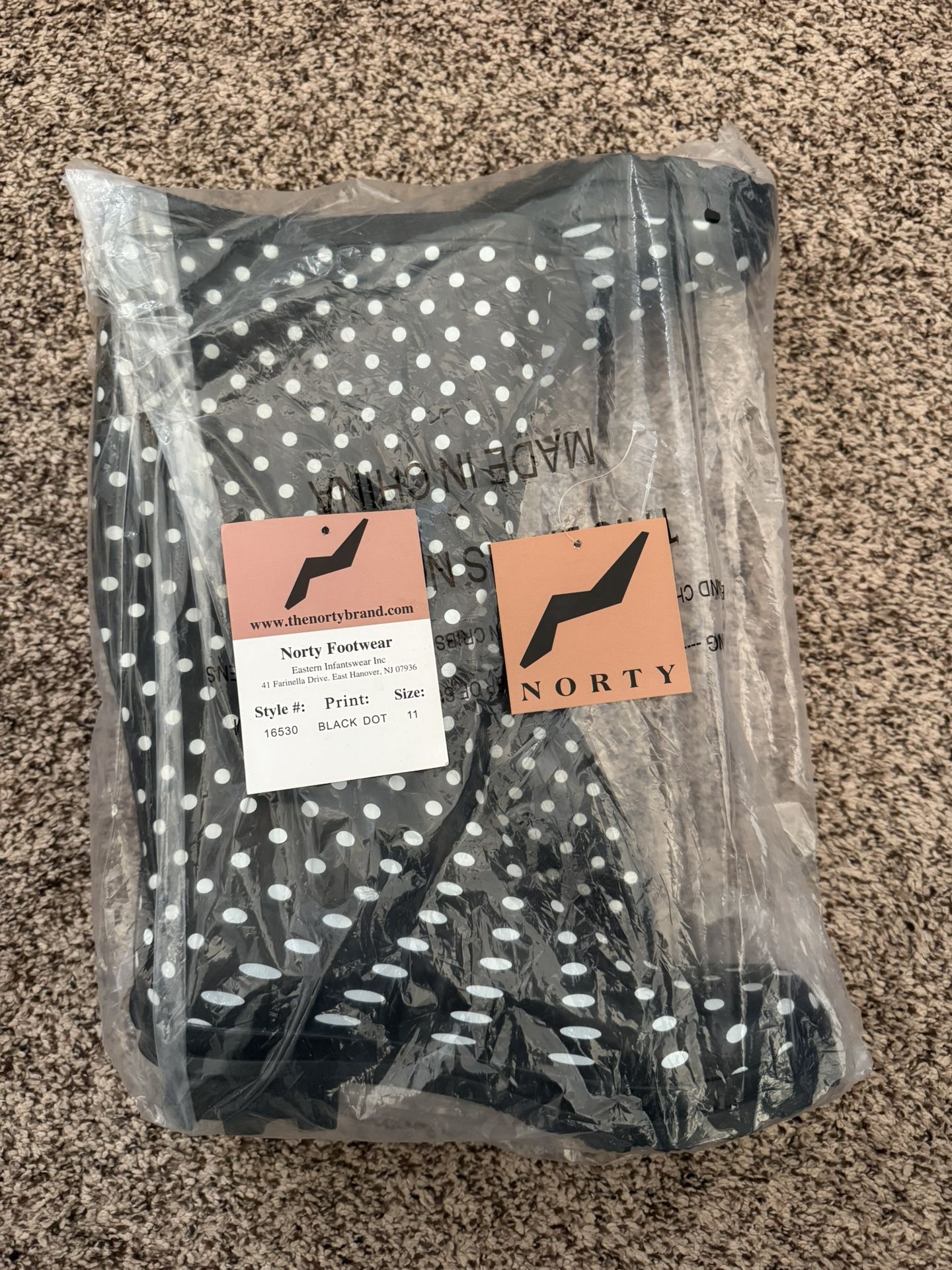 NORTY Waterproof Rain Boots for Women ( size 11 )