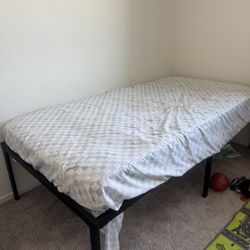 Twin Bed Frame And Mattress 