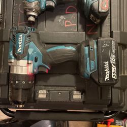 Makita Impact And Regular Drill