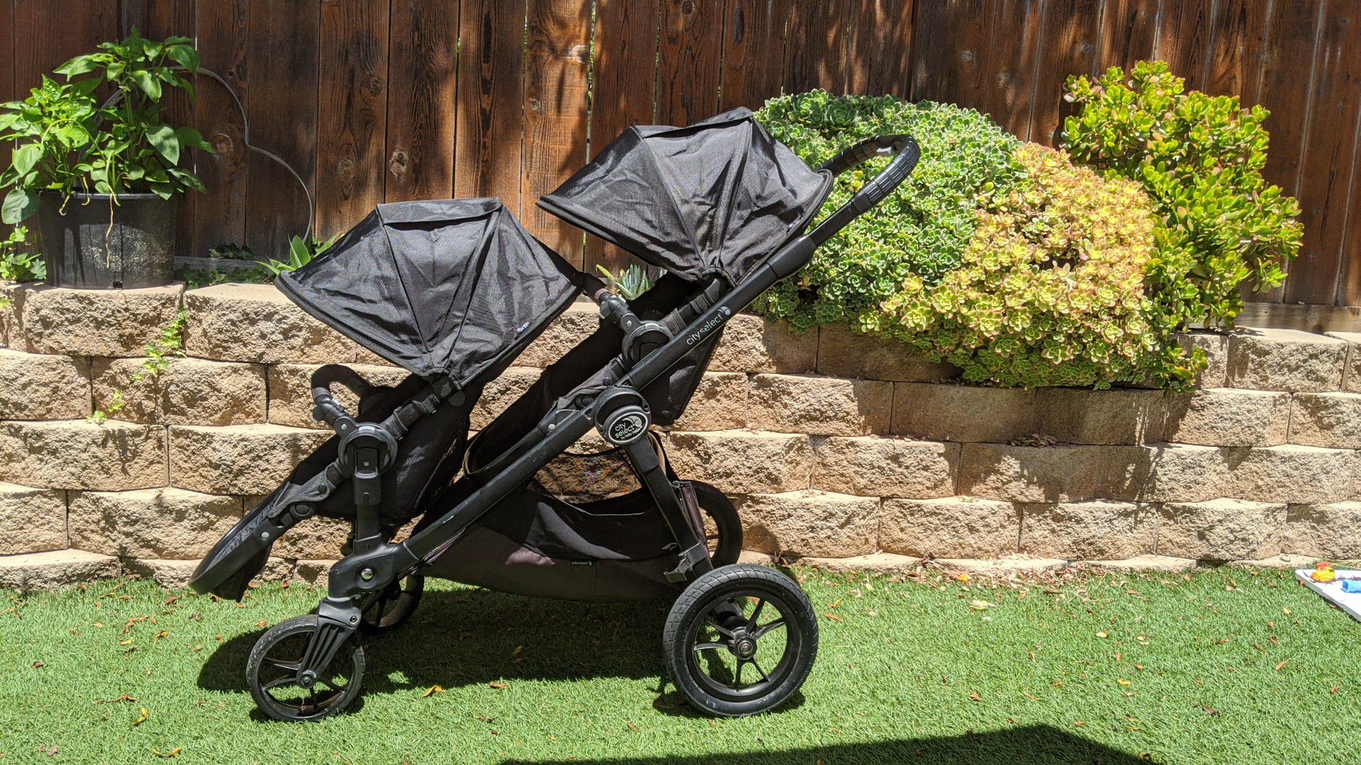 Baby jogger city select double/single stroller