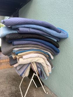 Lot of Moving Blankets Furniture Pads