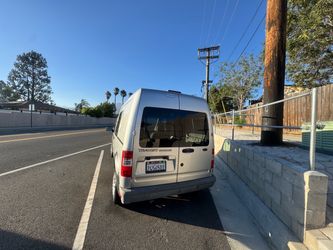 Ford Transit with detailing equipment