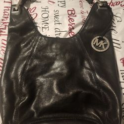 MICHAEL KORS LEATHER PURSE 13 1/2 TALL X 12 Wide