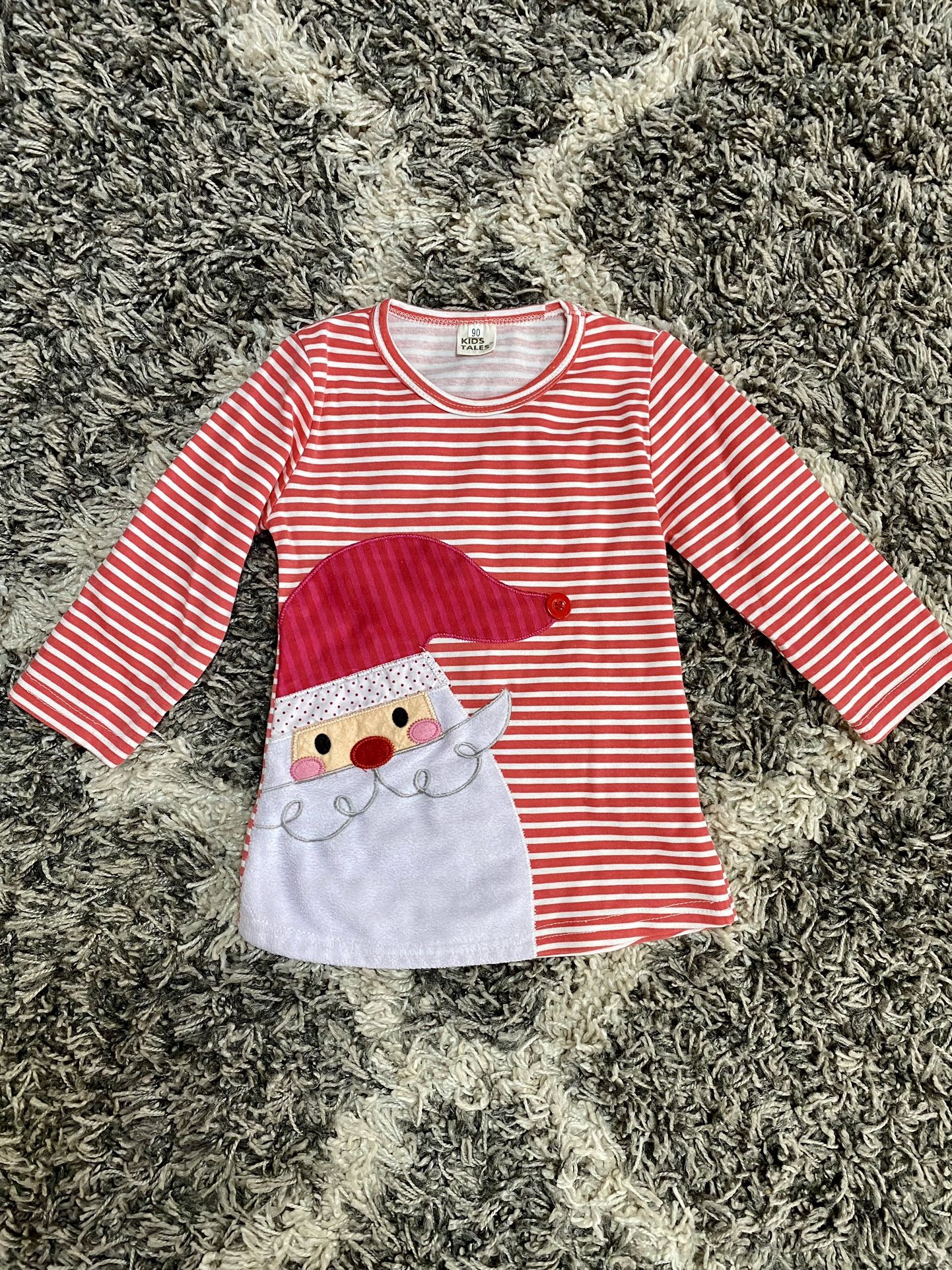 Christmas tunic top / dress (Toddler girls 18-24 months)