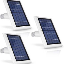 Solar Panel Compatible with Ring Spotlight Cam Plus/Pro/Battery, and Ring Stick Up Cam Battery - Inc