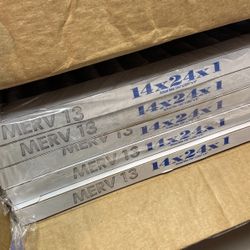 Return Air Filters. 14x24x1 MERV 13
