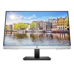HP 24mh FHD Computer Monitor with 23.8-Inch IPS Display (1080p) - Built-In Speakers and VESA Mounting - Height/Tilt Adjustment for Ergonomic Viewing -