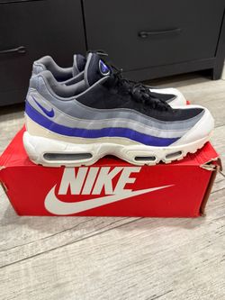 Nike Air Max 95 Essential Persian Violet Cool Grey White Men’s Size 12