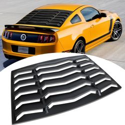 Louvers FORD MUSTANG REAR WINDOW LOUVER
 MATTE WINDSHIELD SUN SHADE COVER NEW
