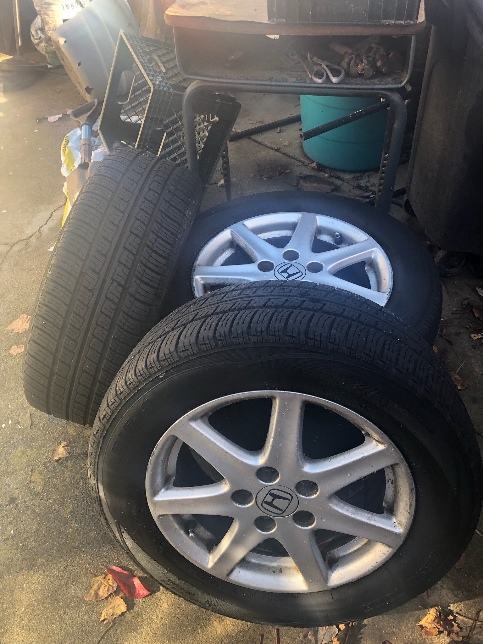 4Honda wheels and tires 215/60R16