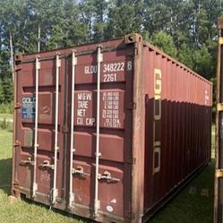 Used Conex // Shipping Containers! __ WWT 20’ Pricing Shown