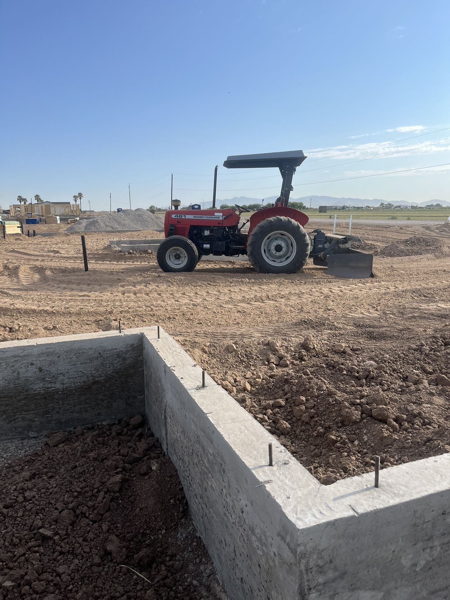Tractor For Grading