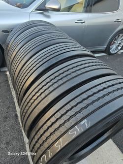 6 Used Tires 245 75r22.5  134/131L Toyo M154
 LR G , DOT 2019 $650.00