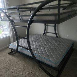 Metal full size bunk beds