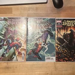 Amazing Spider-Man 16 Set Cover A B And C