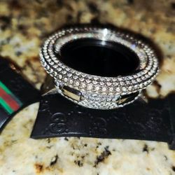 Iced Watch. Diamond Case And Bezel Trade Gucci shoes