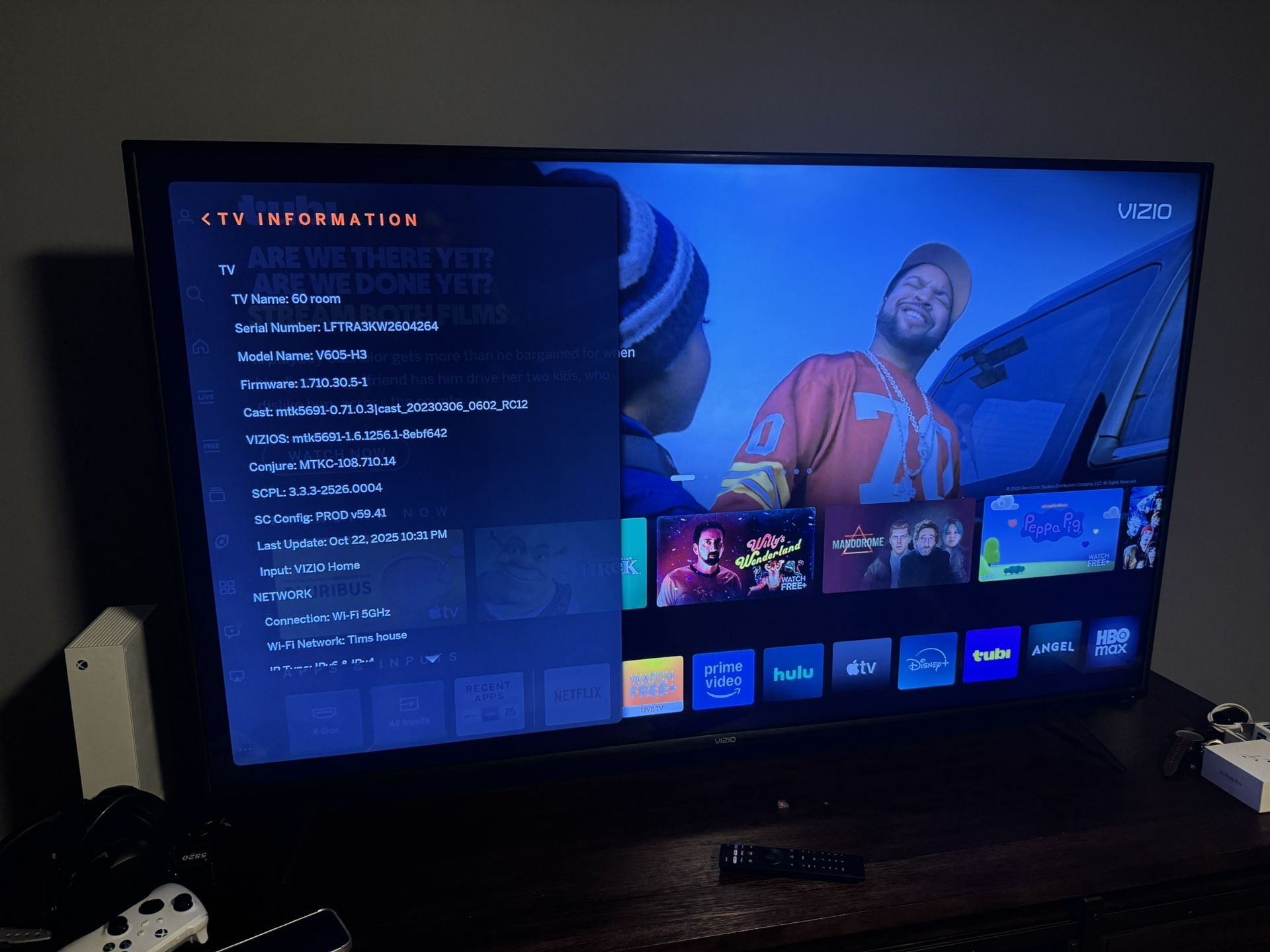 60 Inch Vizio 4K LED Smart TV