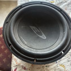 Alpine 10 Inch Sub