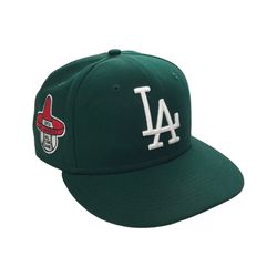 NEW ERA LOS ANGELES LA DODGERS FITTED CAP 7 1/4 1959 ALL STAR GAME 59FIFTY GREEN