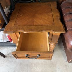 Solid Wood Side Table