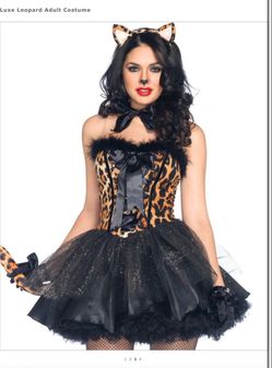 Luxe leopard Costume