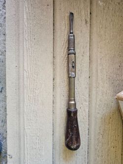vintage North Bros. YANKEE No 30 A spiral ratchet  flat head screwdriver tool