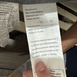 King Size Casper mattress 