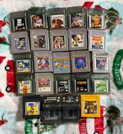 Gameboy and gameboy color games