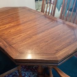 Oak Dining Table With Chairs