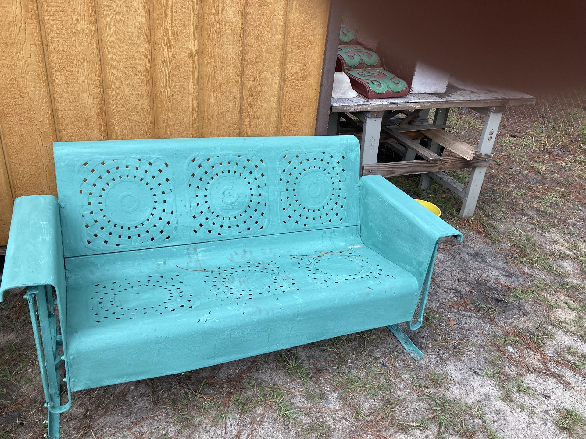 Antique Sofa Glider