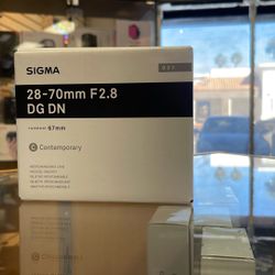 Sigma 28-70mm F2.8 For Sony 
