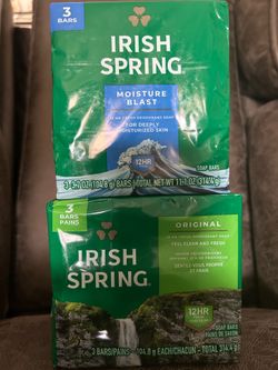 Irish Spring Bar Soap Set